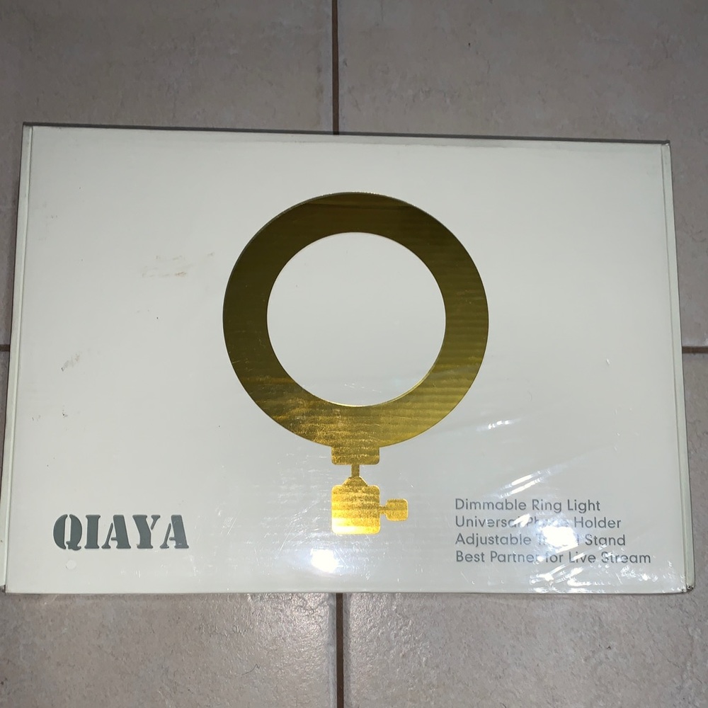 Qiaya ring light Brand New!